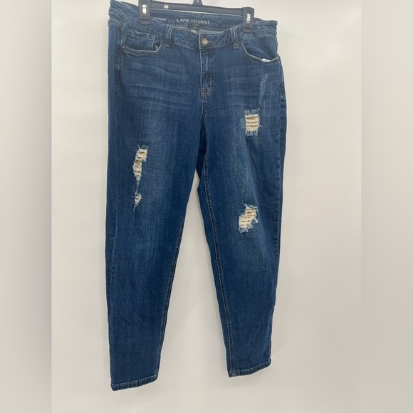Torrid Denim Jean Premium Wash Distressed 22R - Picture 3 of 7